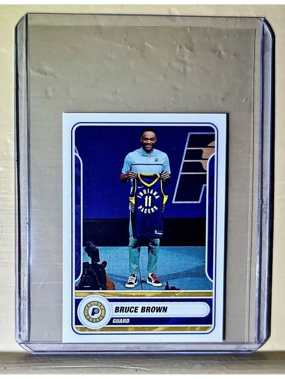 2023-24 Bruce Brown Panini NBA Basketball #197 Sticker Indiana Pacers